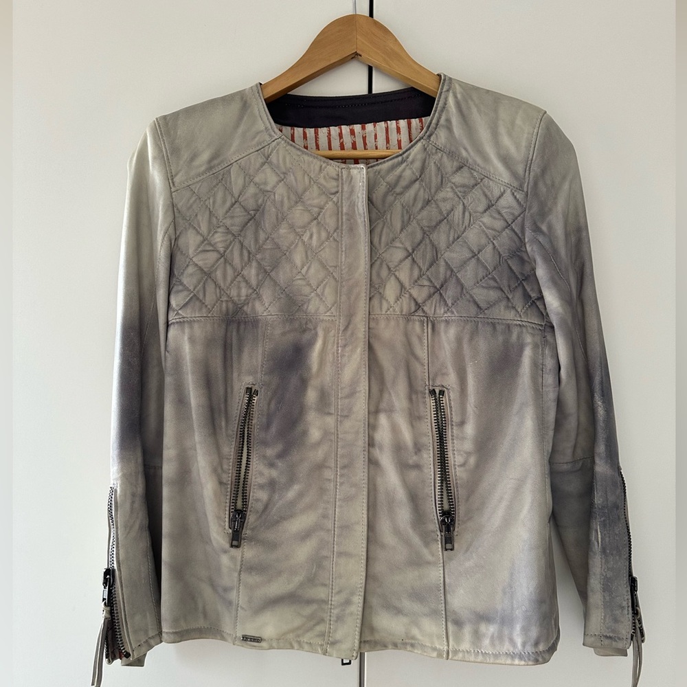 Vintage 🔥 S.W.O.R.D. Leather Jacket - size M/L